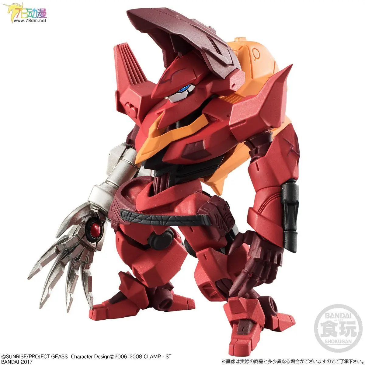 Оригинальная игрушка-Конфета Bandai FW GUNDAM CONVERGE Lelouch of The Rebel Lancelot and Guren экшн-фигурка