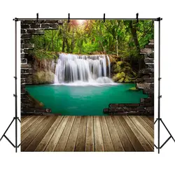 NeoBack фон для фотосъемки с изображением старой кирпичной стены весенние природные пейзажи фон для фотосъемки с изображением джунглей