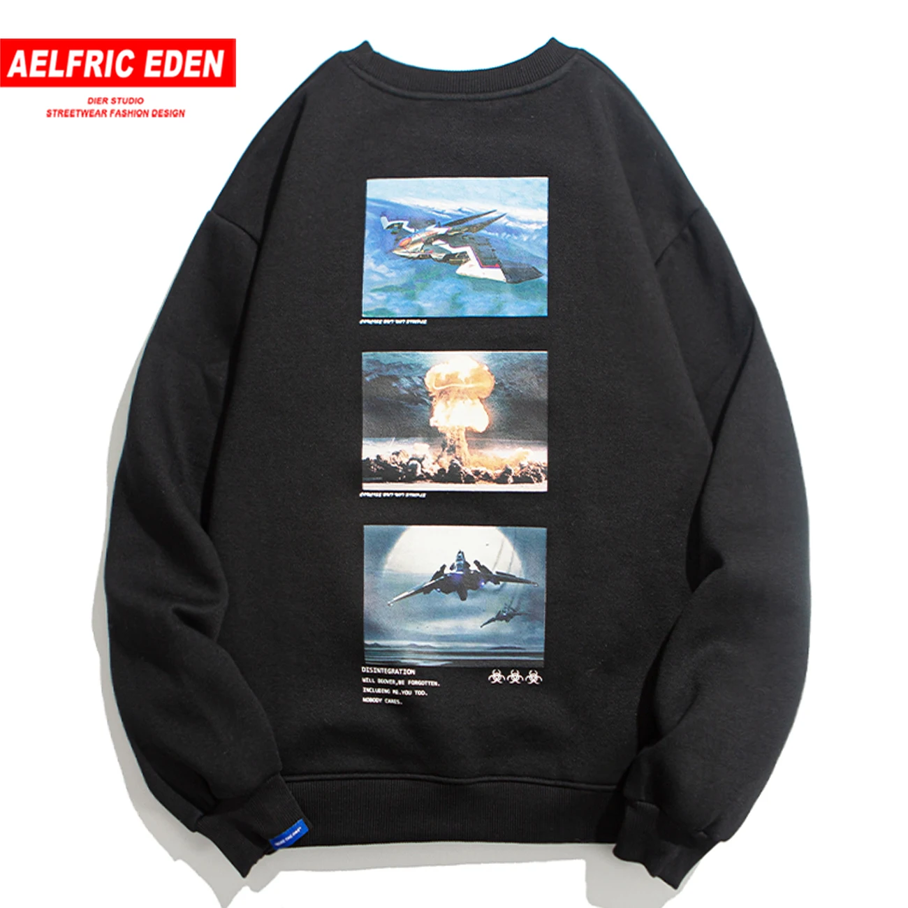 Aelfric Eden/Толстовка в стиле хип хоп Мужская Уличная толстовка с принтом Харадзюку