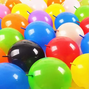 

10pc 6Inch 1.3g Tail Balloons Latex Helium Inflated Link Balloon Birthday Party Decoration Wedding Baby Shower Supplies Home