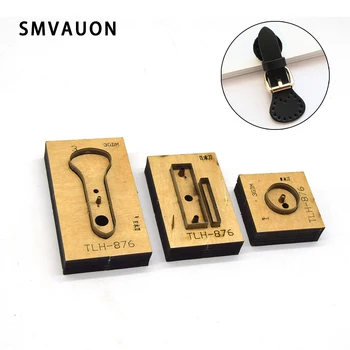 

SMVAUON DIY leathe strap decorative buckle bag accessories pin buckle suitable for die cutting machine