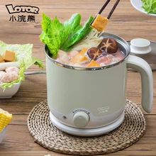 Многофункциональная электрическая плита нагревательная сковорода горячий горшок лапша Пароварка для риса Пароварка на пару яиц суп горшок из нержавеющей стали электрическая печь