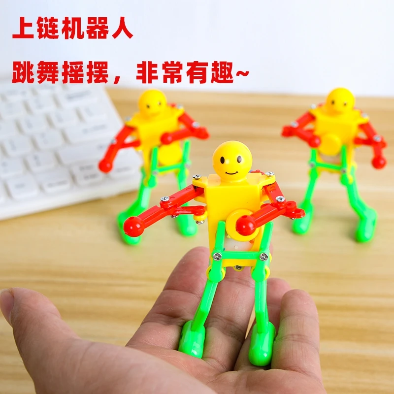 

Clockwork Robot Twist body Dance Kindergarten Reward Toy Funny Toy Intellectual development Dance Twist Dynamic robot
