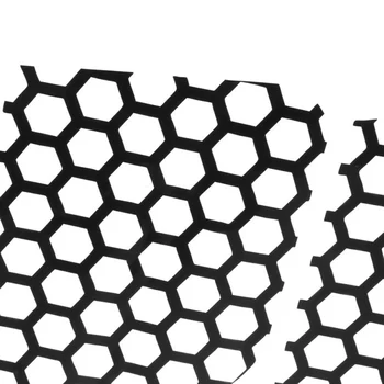

PVC Tail Light Stickers For Ford Mustang 2015 2016 2017 Set Car Auto Exterior Black Honeycomb