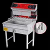 Electric Fryer Fried Chicken Fish Fritters French Fries Fully Automatic Commercial 20L Large Capacity 4800W Stainless Steel 220V 3