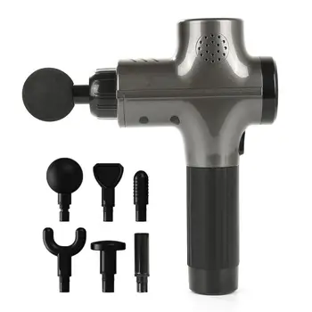 

Massage Gun Percussion Massager Muscle Vibrating Relaxing 6 Massage Heads, Low Operation Volume 3 Levels