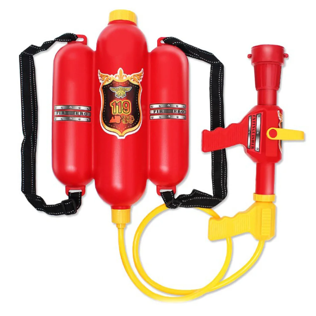 Fireman Toys Backpack Fire Extinguisher Children Outdoor Water Toy Beach Summer Bath for Kids Gifts | Игрушки и хобби