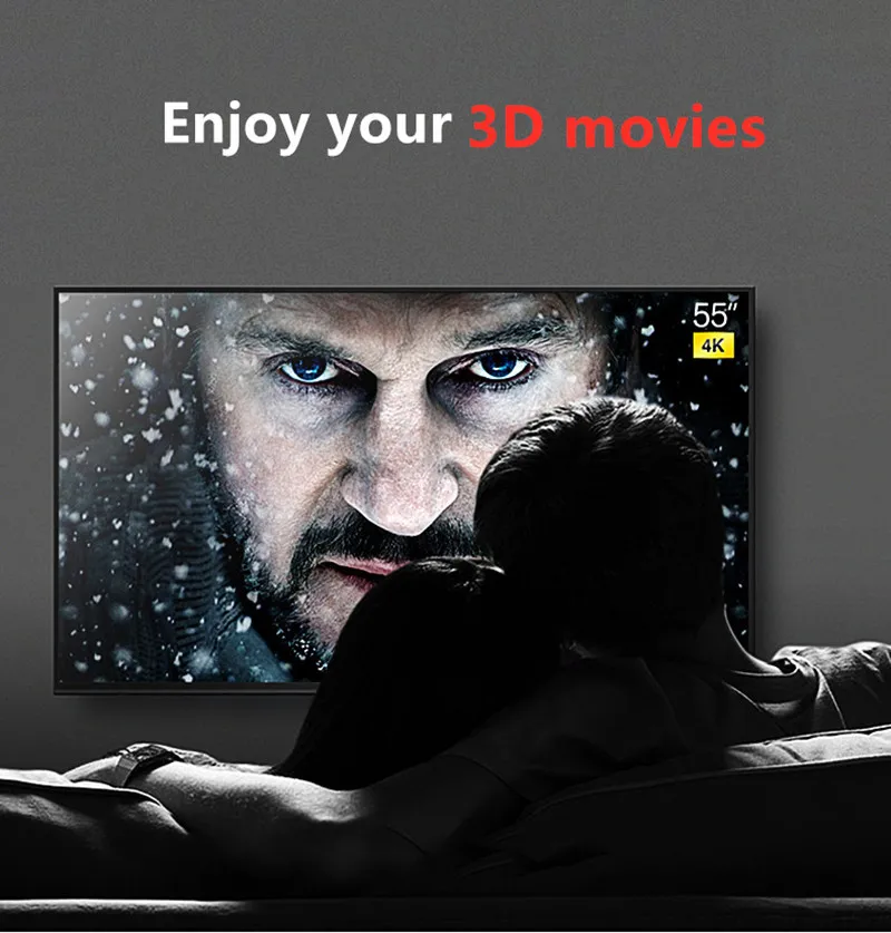 Veggieg 4K HDMI кабель с крючок из цинкового сплава и Позолоченный разъем HDMI 2,0 кабель