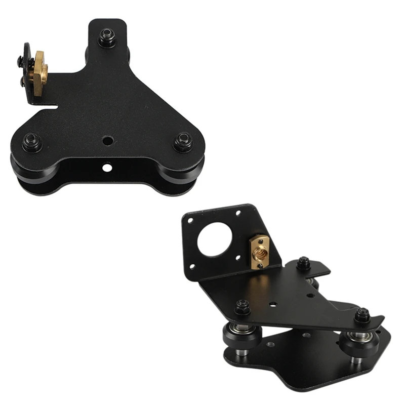 1 шт. детали для 3D-принтера X Axis Motor Mount Bracket X-Axis передняя/задняя пластина для крепления двигателя с колесами T Nut для Cr-10 S4/S5