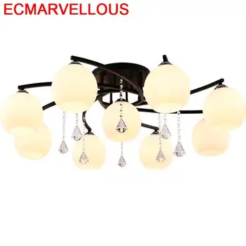 

Luminaria Colgante Moderna Lamp For Living Room Luminaire Lighting Lustre Crystal De Plafonnier Lampara Techo Ceiling Light