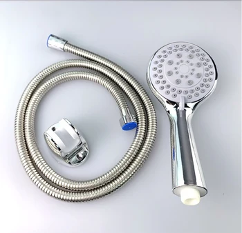 

Handheld Shower Head Set Shower Sprayer Hose Bracket Kit Home Bathroom Supplies 3 in 1