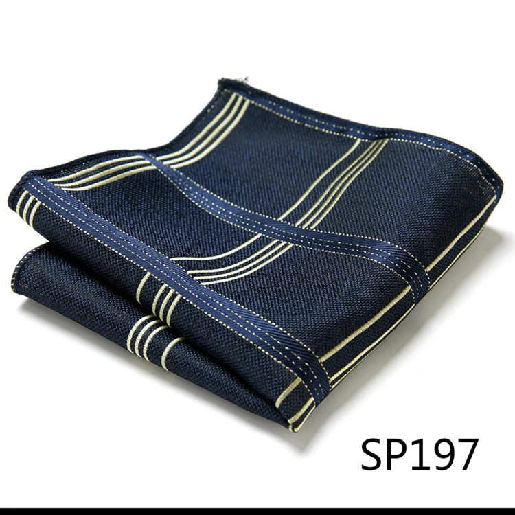 Newest style  Brand Factory Sale Top grade  Pocket Square Paisley Dropshipping Clothing accessories Memorial Day Fit Workplace