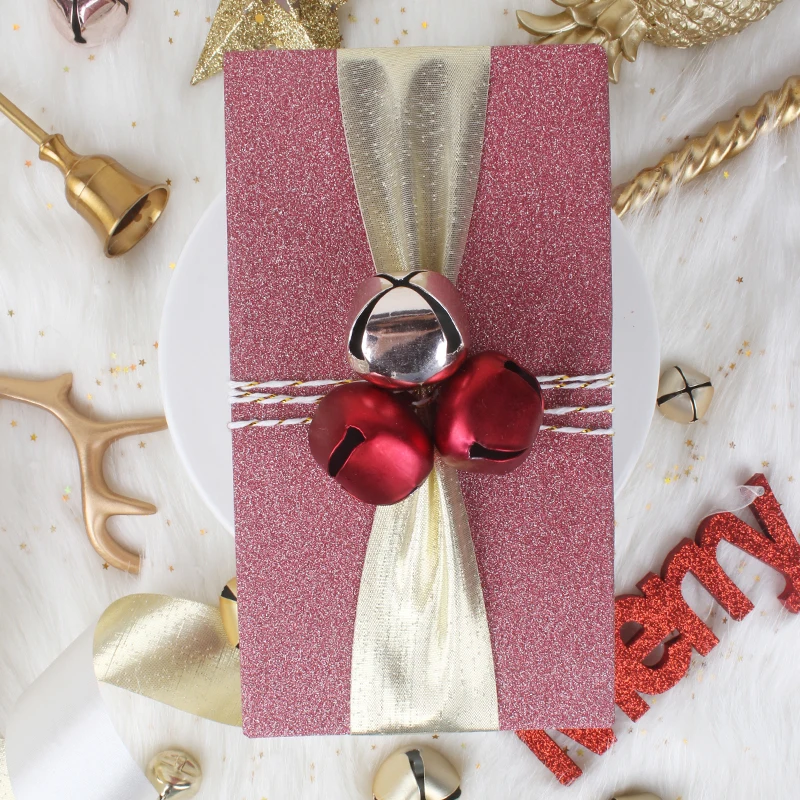 Christmas Day Birthday Gift Wrapping Paper Nougat Flower Bouquet Decoration Kraft Paper