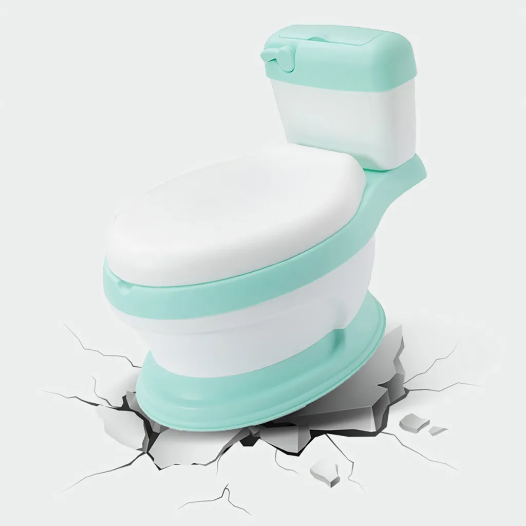 Детская ванная комната милый горшок Joy Baby My Potty учебный для малышей с мягким