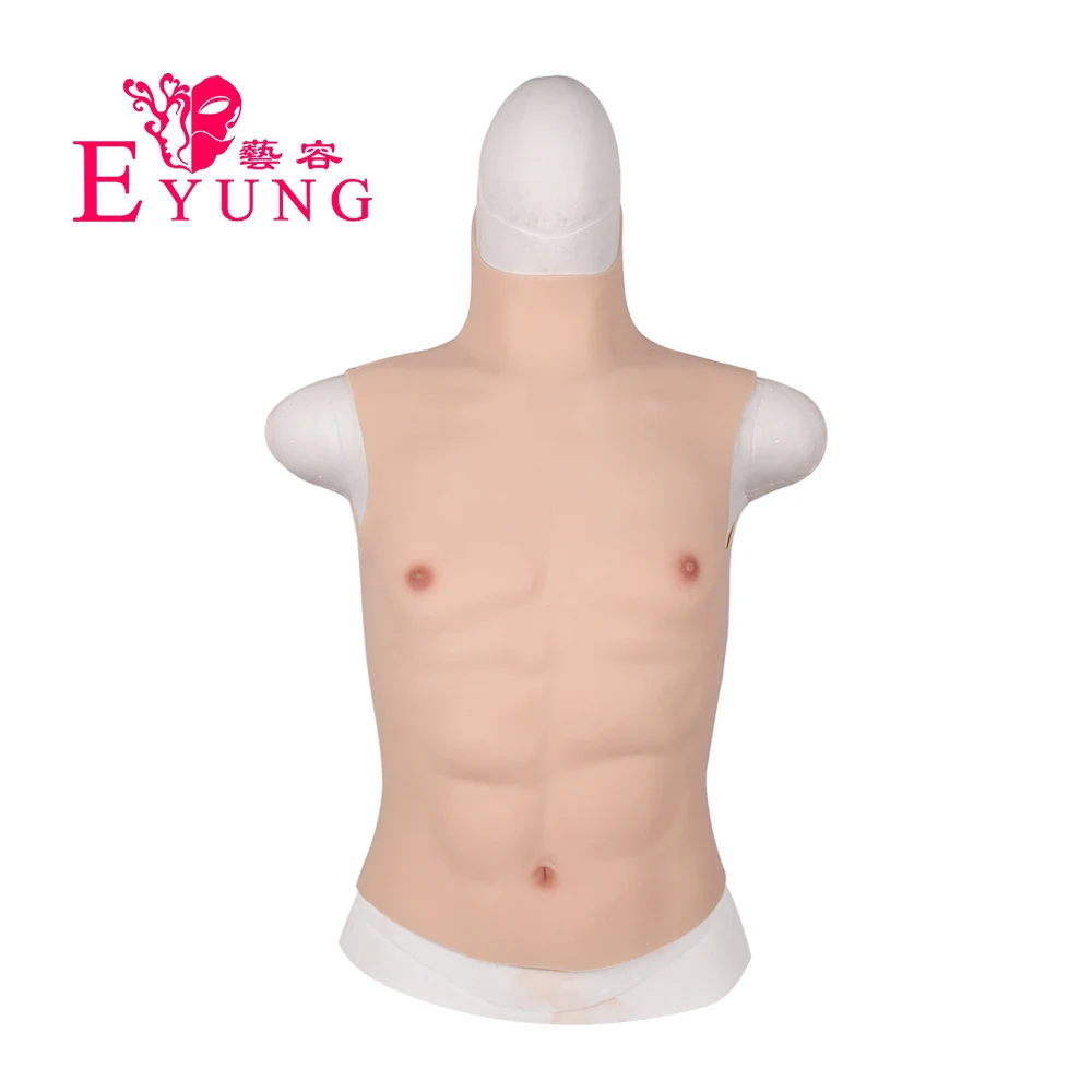 Искусственная грудь из силикона искусственная искусственный мускул костюм для