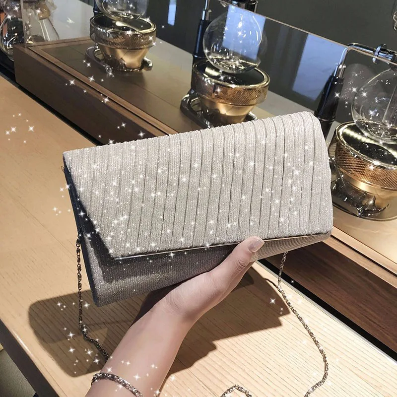 Women's Elegant Blue Evening Bags Fashion Wedding Clutches Party Purse Female Handbag Small Chain Shoulder bag FTB323 shoulder bags women evening bag