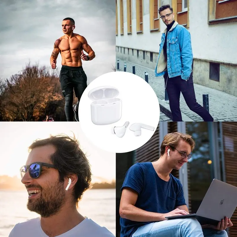 Inpods I9X Earphone ANC Mini TWS Wireless Headset Bluetooth 5 0 Earbuds IPX54 Waterproof Stereo Anti sweat Earphone PK I900 I500