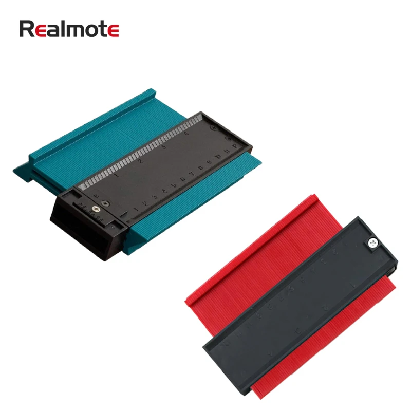 

Realmote Standard 5 Width Contour Profile Copy Gauge Wood Marking Tiling Laminate Tiles General Tools