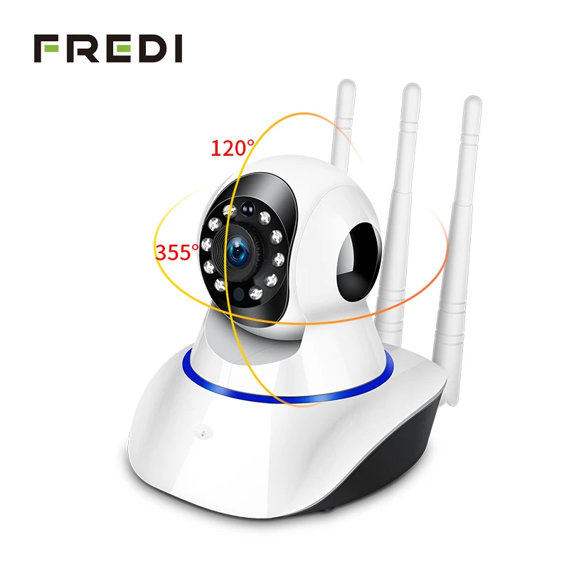 FREDI 1080P Home Security WiFi Network Wireless Surveillance Camera CCTV IR Night Vision Baby Monitor motion detect IP | Безопасность и