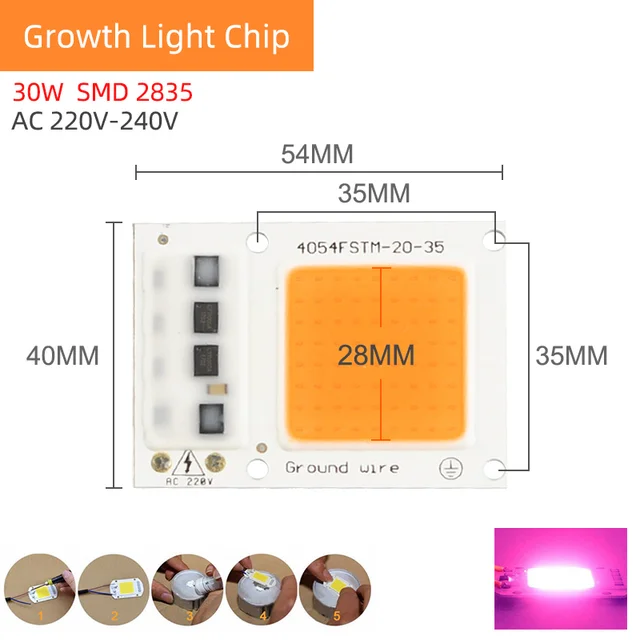 Grow Chip 220V 30W