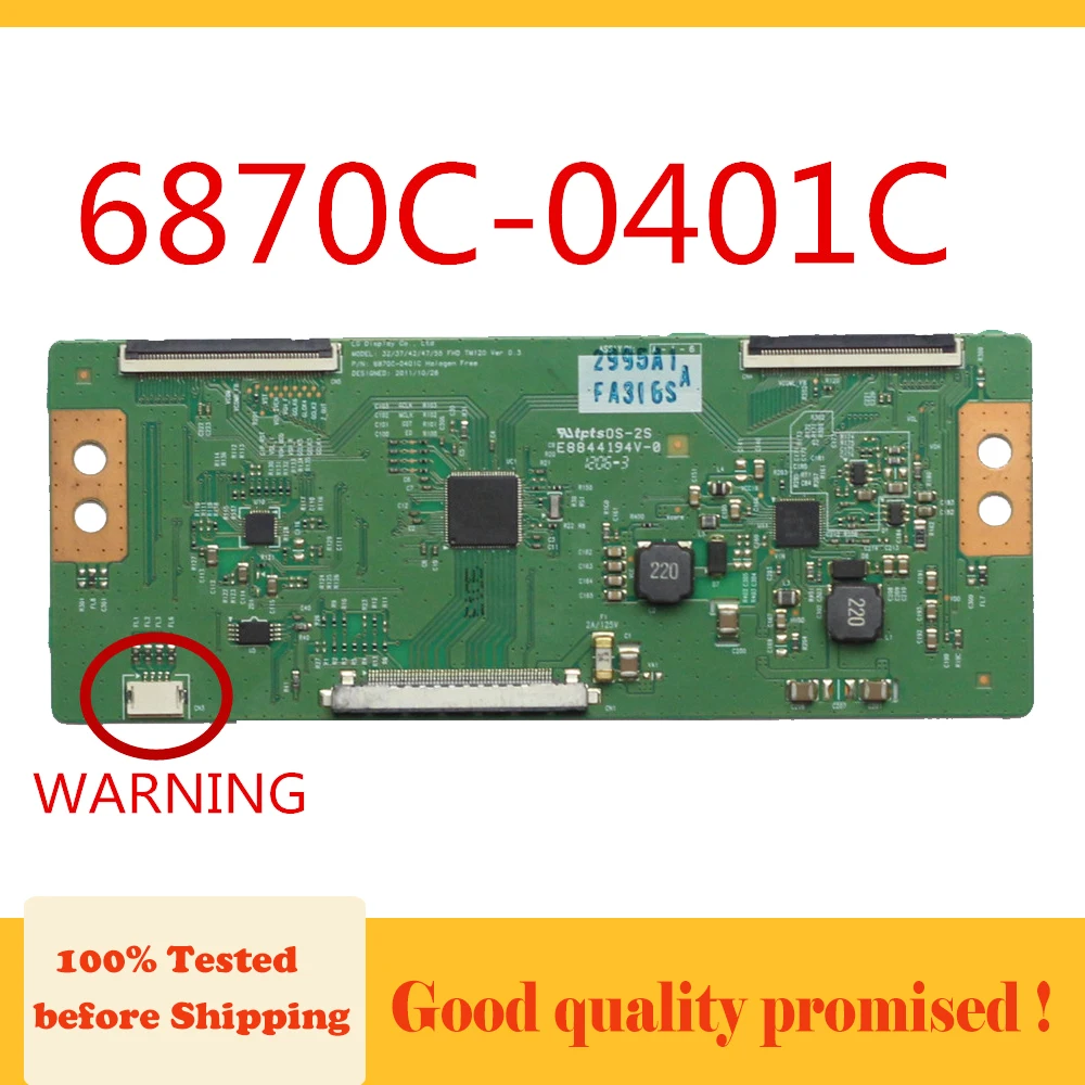 6870C 0401C Logic Board FHD TM120 Ver 0 3 TV Board for SONY Samsung Vizio Panasonic LG etc Original T con Board Card 6870C