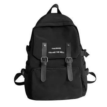 

Fashion Canvas Backpack Student Schoolbag Anti-theft Rucksack Casual Daypack X7XC