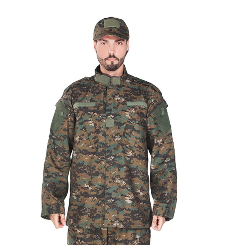 Армейский костюм США для взрослых, Мужская военная форма ВВС, пустыня, джунгли, уличные охотничьи костюмы, камуфляжная военная куртка ACU - Цвет: Color10