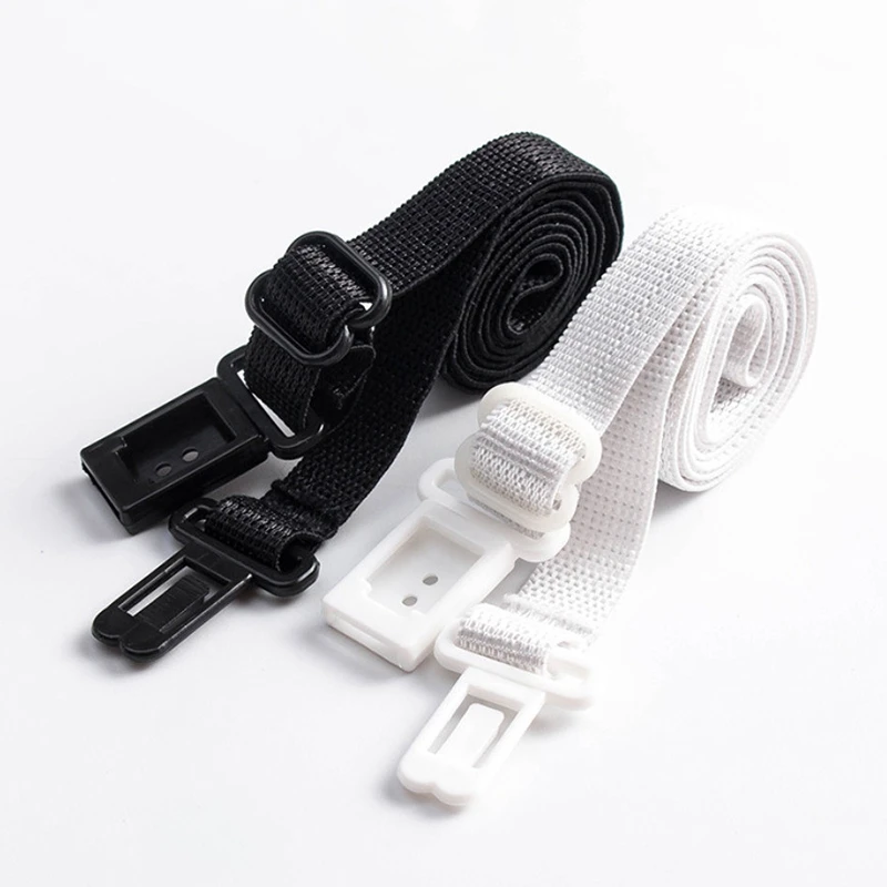 Wholesale 100PCS DIY Bow Tie Accessories For Adult Child Men Women Wedding Adjustment Bowtie Elastic Band Rope Strap Max 50cm