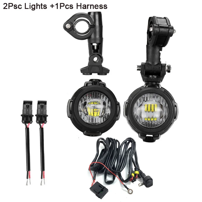  FADUIES Motocycle Fog Lights For BMW Motorcycle LED Auxiliary Fog Light Driving Lamp For BMW R1200G - 32846746644