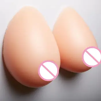 

2800g Silicone Breast Forms GG Cup Fake Boob Mastectomy Crossdresser Push Up Bra Strapless Plus Size Silicone Bra Seamless