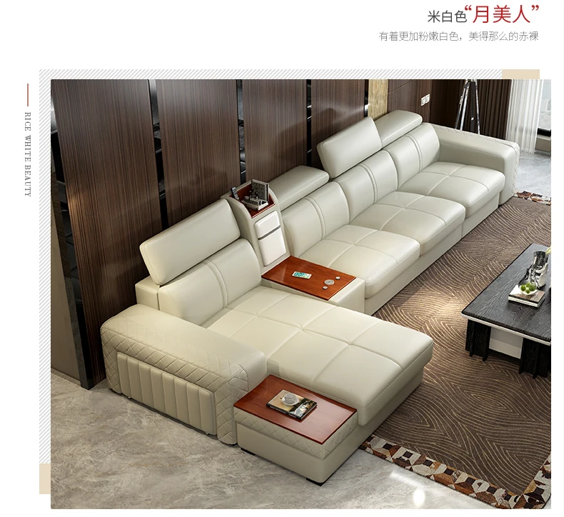 Мебель для дома, гостиной, современный диван из натуральной кожи по хорошей цене