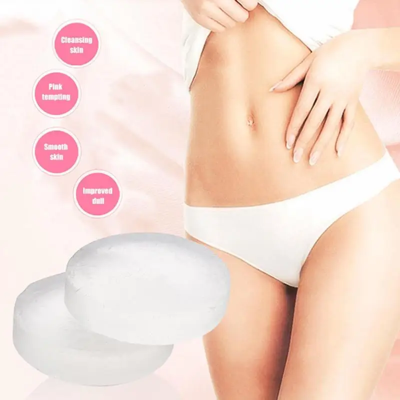 Natural Active Enzyme Crystal Soap Intimate Bleaching Body Skin Whitening For Private Fade Areola Bath Shower High Quality Natural Active Enzyme Crystal Soap Intimate Bleaching Body Skin Whitening For Private Fade Areola Bath Shower High Quality