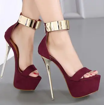 

Waterproof Platform Fine With High-heeled Shoes Sexy Sandals
