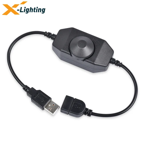 

USB LED Dimmer DC5V Led Dimmer with Knob for 5V Single Color LED Strip