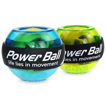 

LED Wrist Ball Muscle Power Ball Gym Trainer Relax Gyroscope Arm Exerciser Gyro Fitness Ball Hand Strengthener Force Equipments
