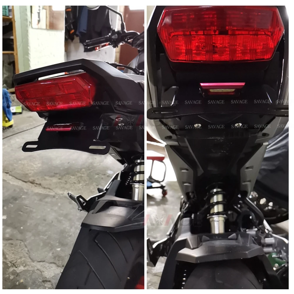 Color : Black YGLIANHE Support de Plaque d/'immatriculation LED Compatible with Honda MSX 125 SF//GROM 2016-2020 19 Moto Tail Trey Fender Eliminator Turn Signal MSX125