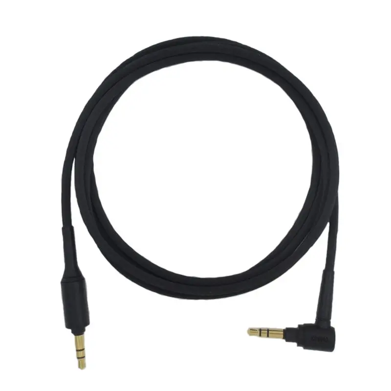 BK Заменен аудио кабель для наушников шнур линии для sony MDR-1000X WH-1000XM2 гарнитура PXPE - Цвет: BK