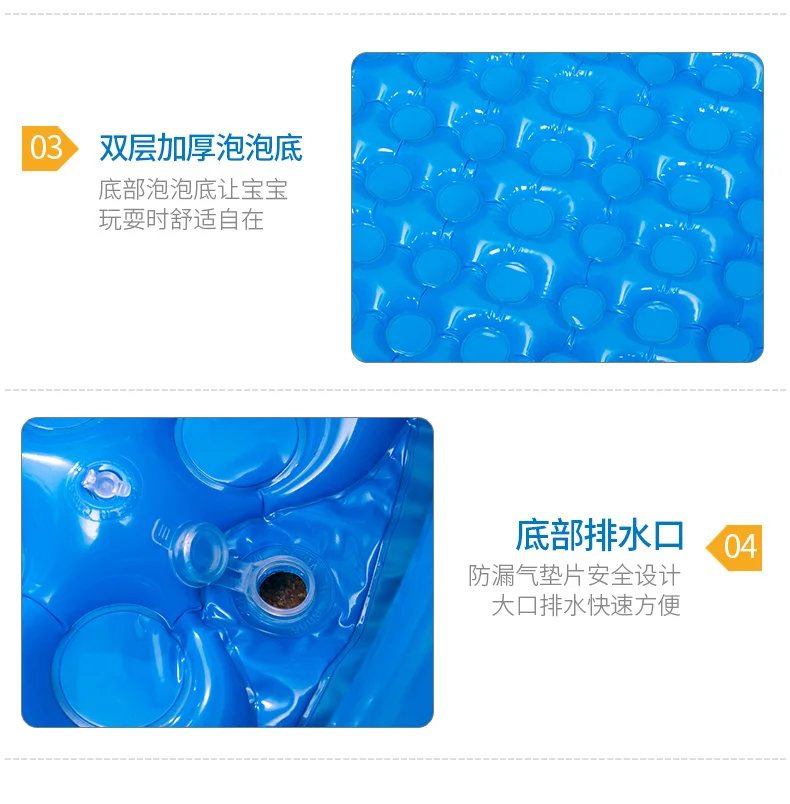 Children Beach Toy Suit Inflatable Sand Cassia Seed Sand CHILDREN'S Toy Swimming Pool Household Infants Kids