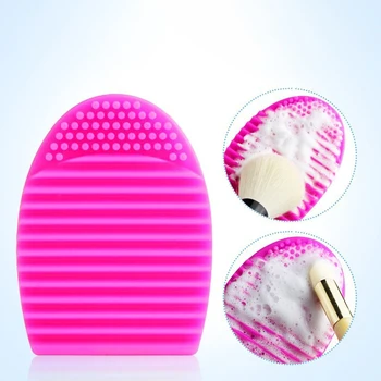 

Silicone Makeup Brush Silicone Face Scrubber Silicone Scrubbing Egg Makeup Brush Cover Makeup Silicone Egg Face Washing Brush