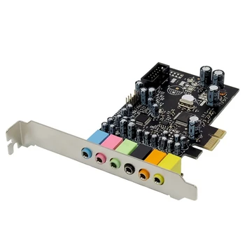 

PCI-E HD o Built-in Sound Card 7.1 Channel Support HiFi o and Video Electronic Equipment for PC
