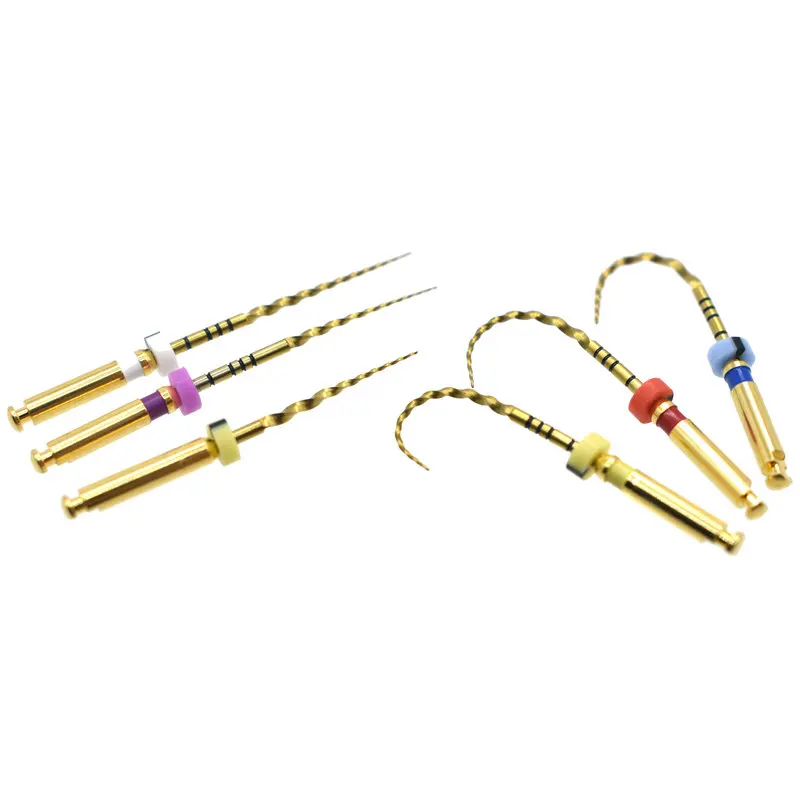 Dental Instrument Super Files GOLD Files Universeral Engine Use Rotary Files Golden Dondontic Root Canal NITI Dentist Tool 3