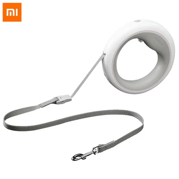 

Xiaomi Flexible Led Lighting Pet Collar Retractable Dog Leash Ring Smart Remote Control DOG Traction Belt Rope 2.6M For Pet