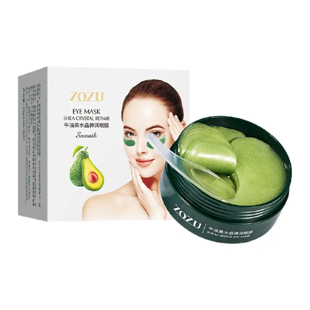 

Avocado Collagen Mask Natural Moisturizing Gel Eye 60 Age Piece Care Dark Anti Eye patches Skin Bag Wrinkle Circles Remove Y6J6