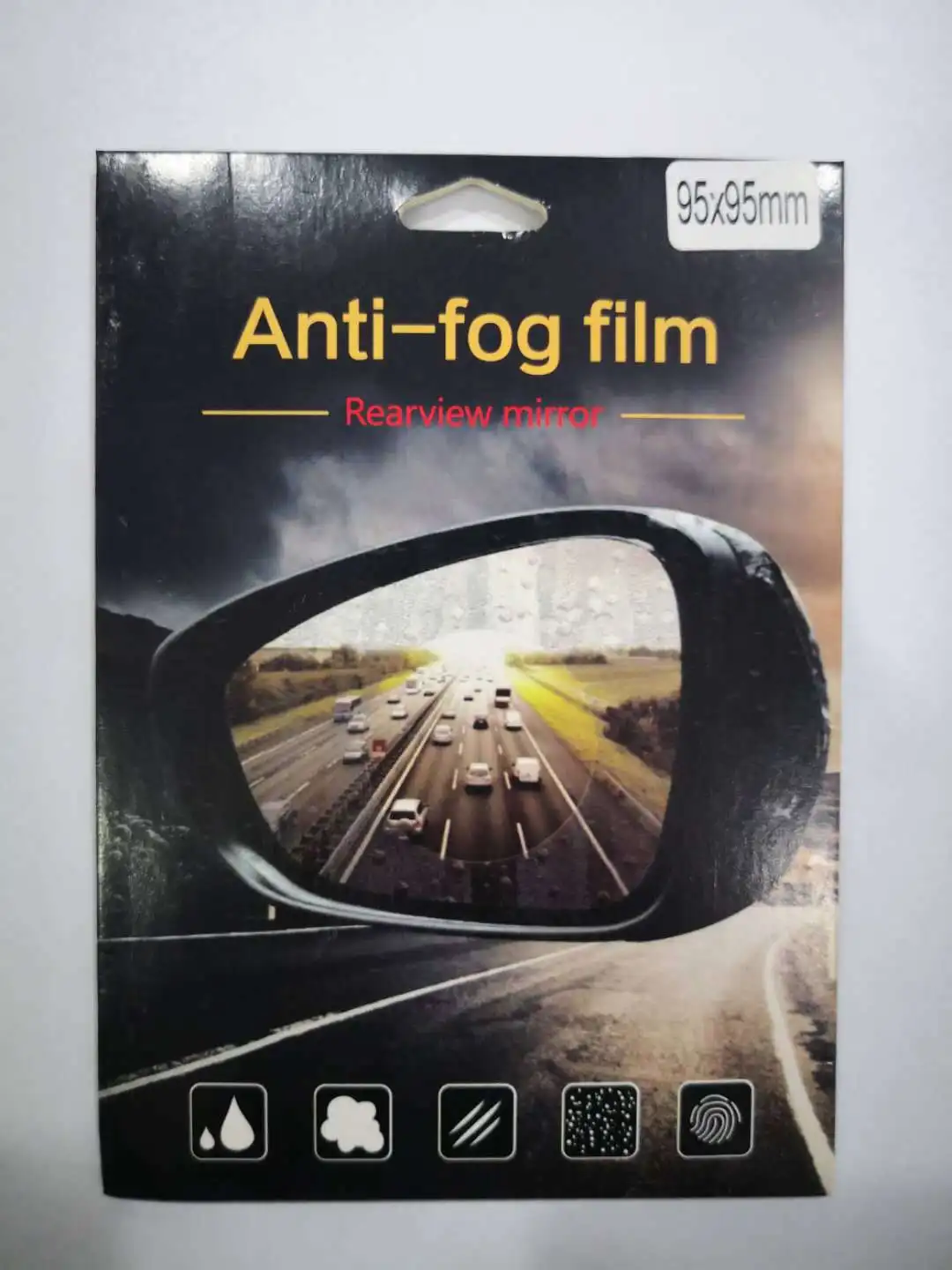 

Car Rear View Mirror Water Resistant Film Full Screen Reflective Reversing Mirror Only Waterproof Anti-fog Anti-Glare Nanometer