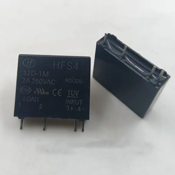

10PCS/lot 100%Original New Relay HFS4 12D-1M(204) 12VDC HFS4 12D-1M-12VDC HFS4 12D-1M 12VDC HFS4 12D 1M 12V 4PIN 2A