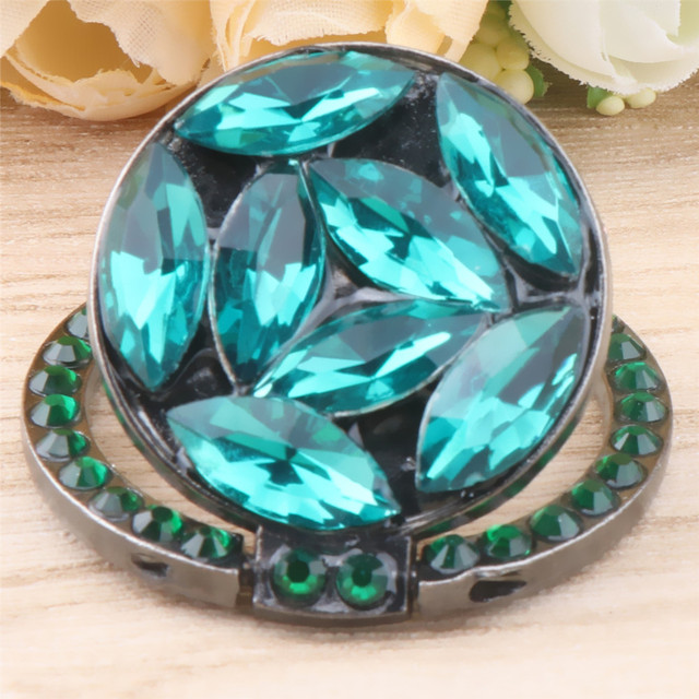 Luxury Bling Diamond  Phone Holder Foldable Portable Lazy Bracket Smartphone Finger Ring Stand Cartoon For iPhone11 XS