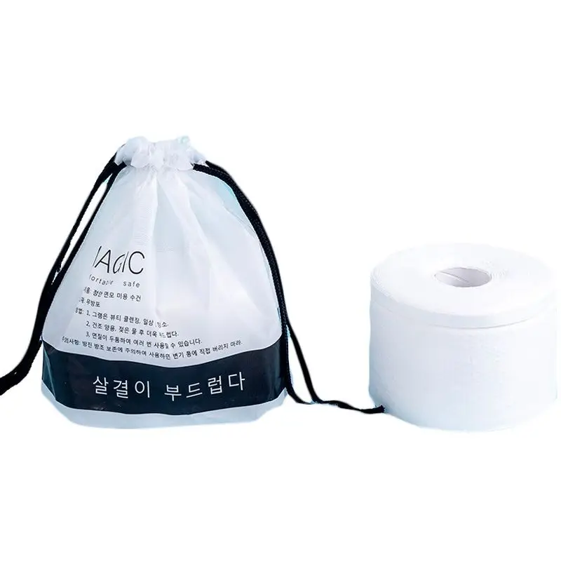 1 упаковка одноразовое полотенце для лица Хлопок сухое влажное использование подушечки для макияжа для путешествий на открытом воздухе GXMC