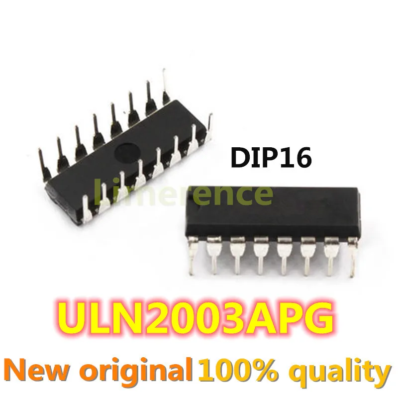10-20PCS ULN2003APG DIP16 ULN2003AP ULN2003A ULN2003 DIP-16 2003 New and Original IC Chipset | Электронные компоненты и