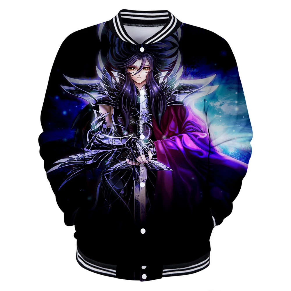Saint Seiya 3D Baseball jacket  Baseball uniform For Men Women Hoodies Sweatshirt 4XL