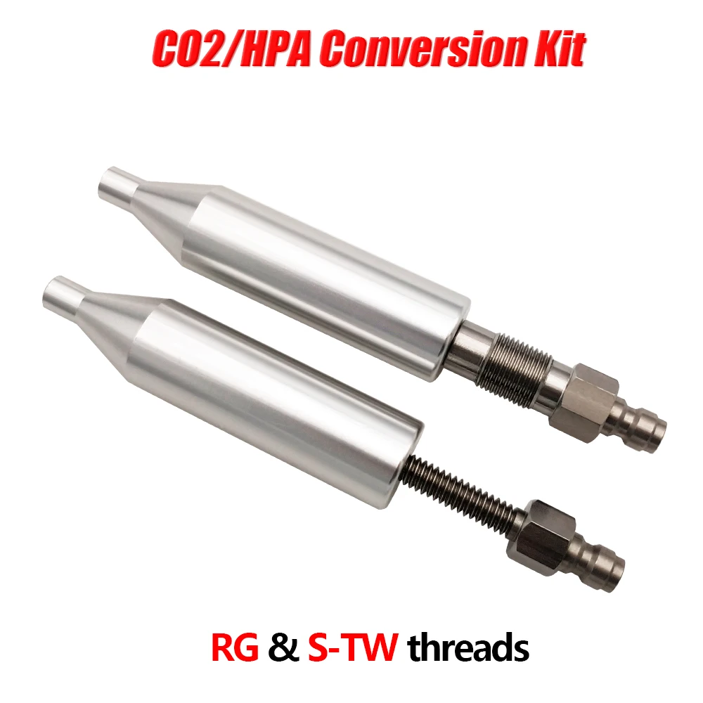 Пневматический CO2 HPA конверсионный комплект S-TW и RG с резьбой страйкбола BB гранул
